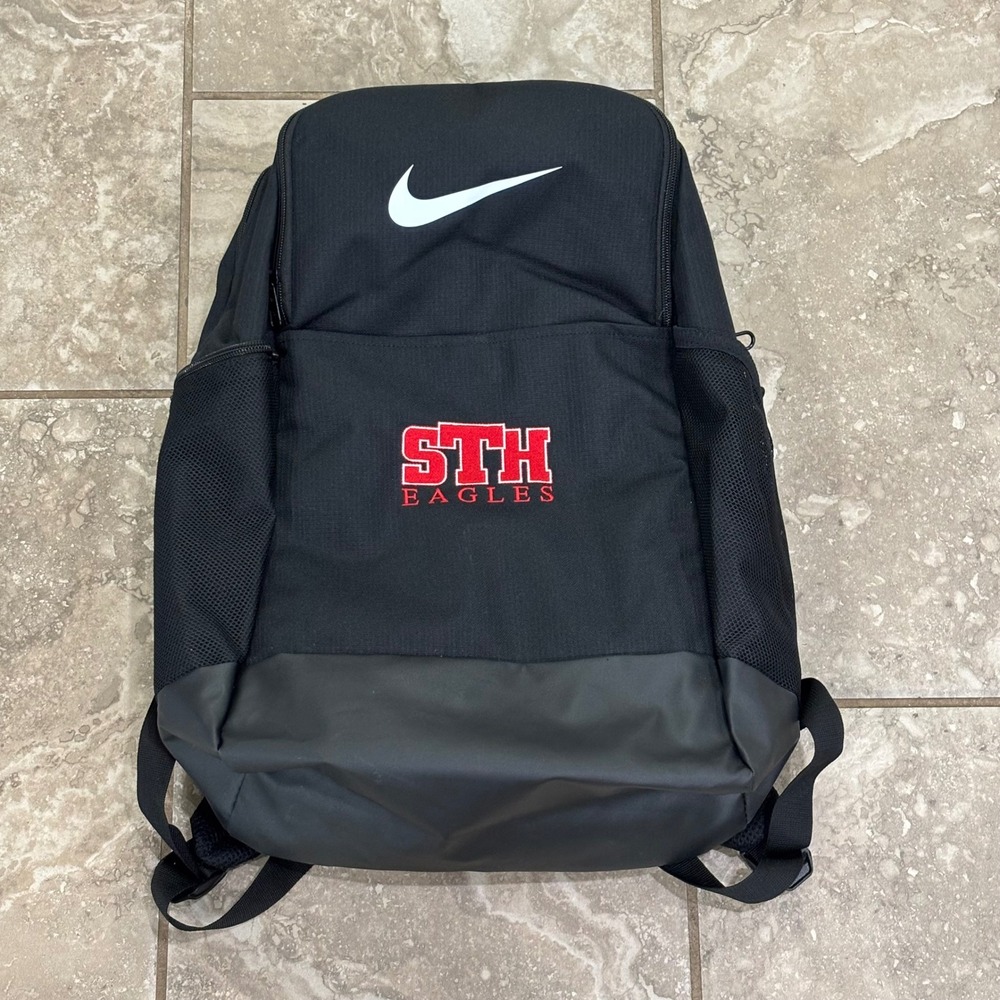 Nike Academy Team Backpack Black Saint Thomas Eagles Soccer Bag DH7709-010 Mens